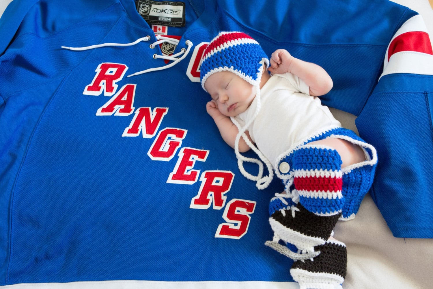 BABY HOCKEY BOY Hockey Outfit Newborn Hockey Hat Crochet