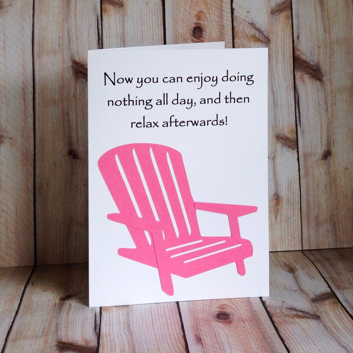 Funny Retirement Card Handmade Co Worker By ArtfulCreationsByDeb