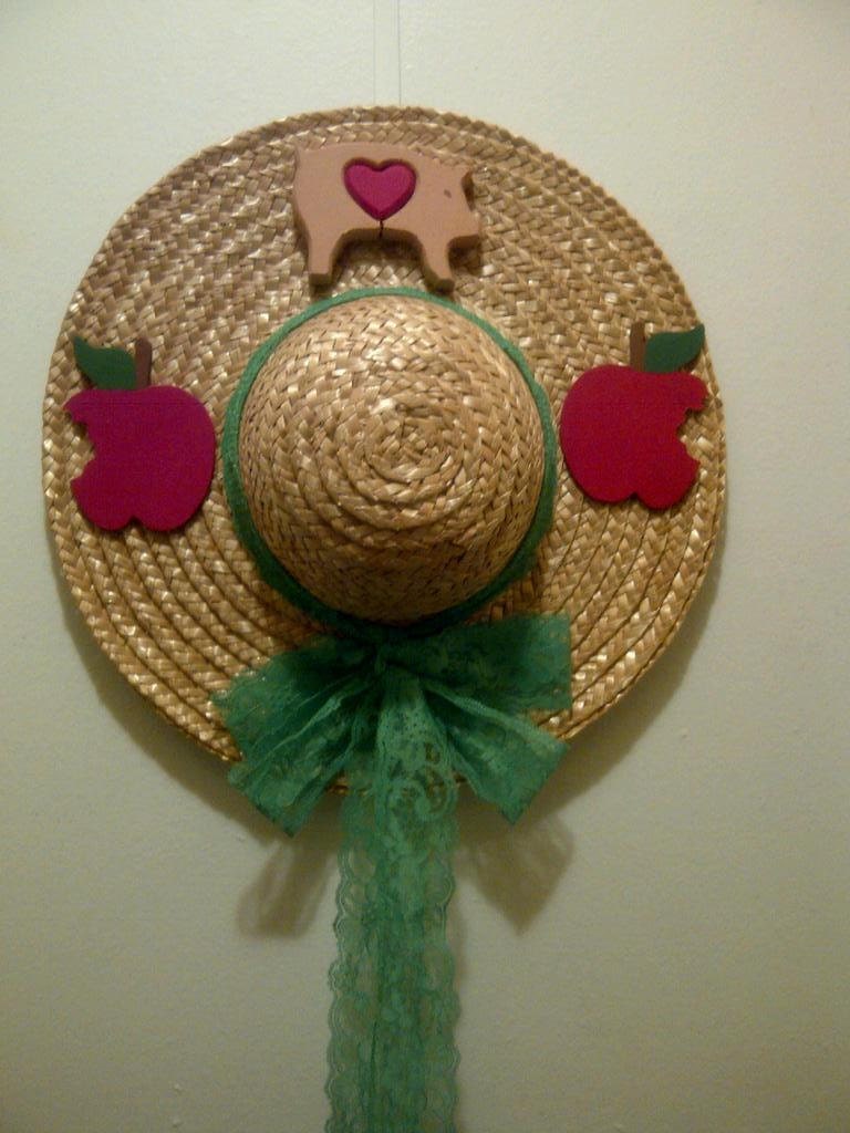 Pig Decorative Straw Hat