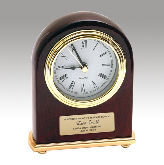Personalized Desk Clock with Alarm is Helpful Reminder to
