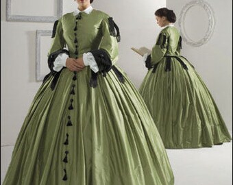 Day Gown Civil War Antebellum Dickens by EverAfterFairyTaleCo