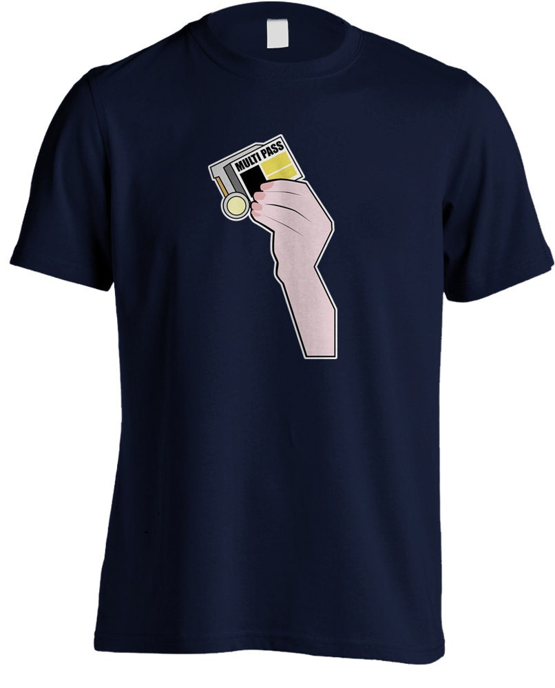 Fifth Element Leeloo Dallas Multipass Tshirt