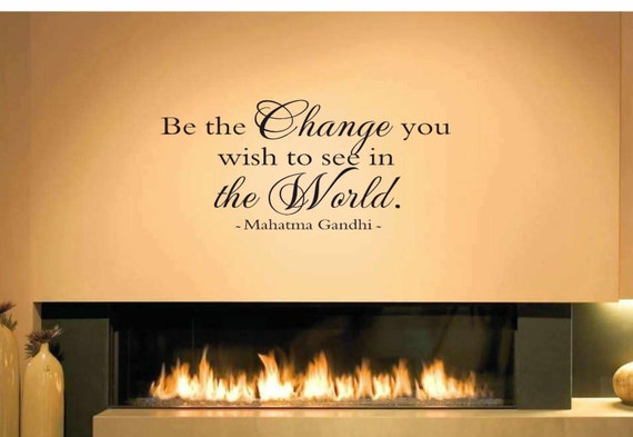 Inspirational Wall Decal Wall Vinyls Decals Art Mahatma