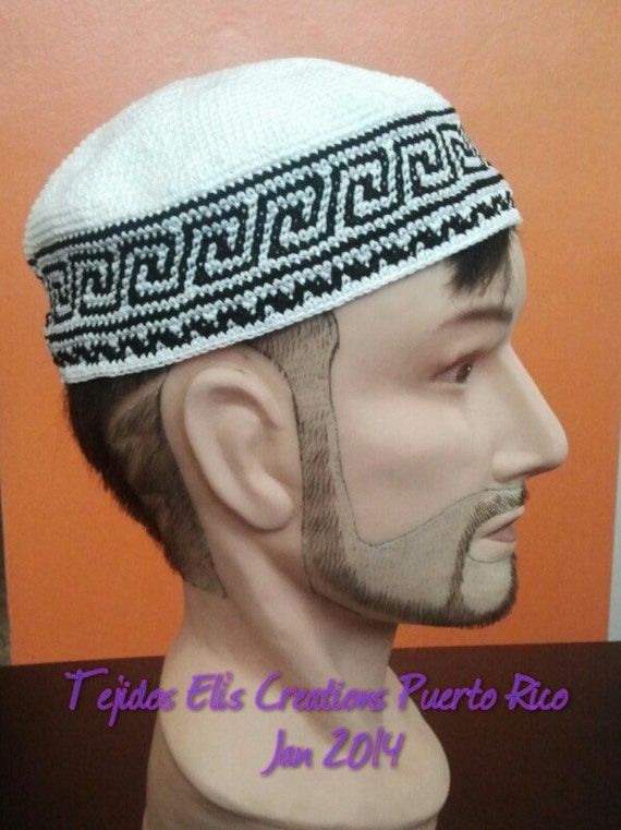 Scroll blocks  Kipah, Yarmulke, Skull Cap