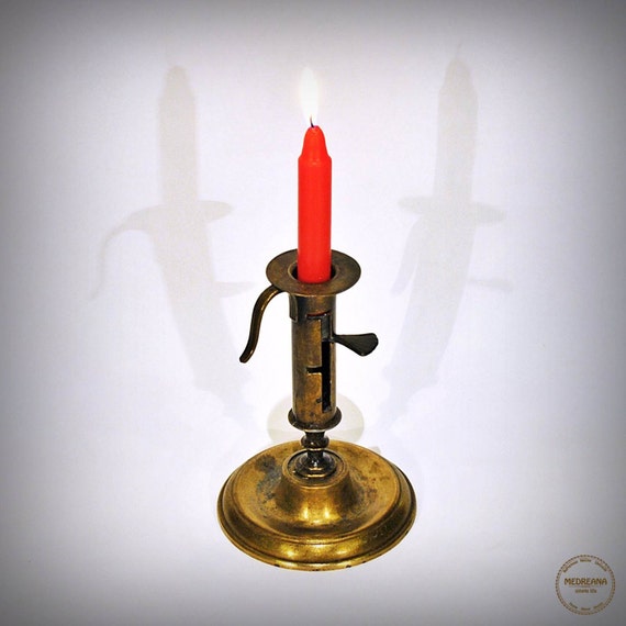 Adjustable Candle Holder with Handle Cast by VintageMedreana