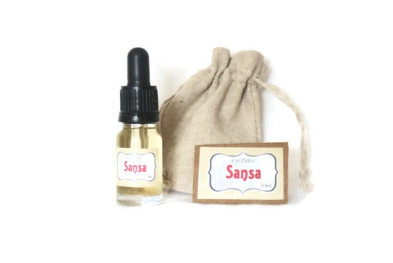 Sansa Luxury Perfume Oil. Luxury Literature Line.