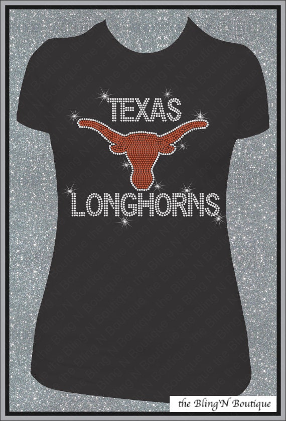 Texas Longhorns Bling Rhinestone Shirt