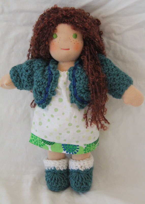 small waldorf doll