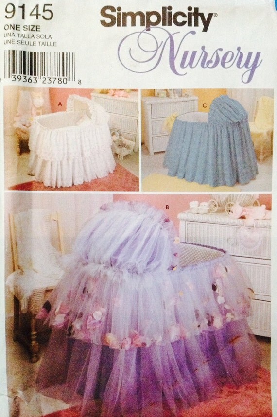 9145 Simplicity Nursery UNCUT Covers Sheet Liner