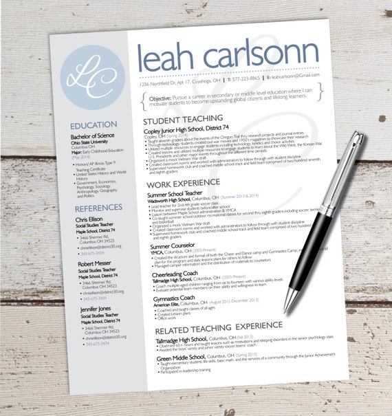 design marketing graphic resume sample