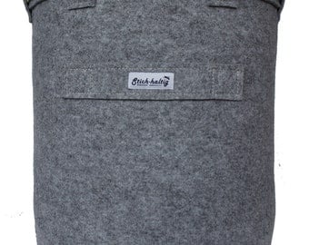 Felt Basket, Wastepaper Basket , Stich-haltig Felt Basket