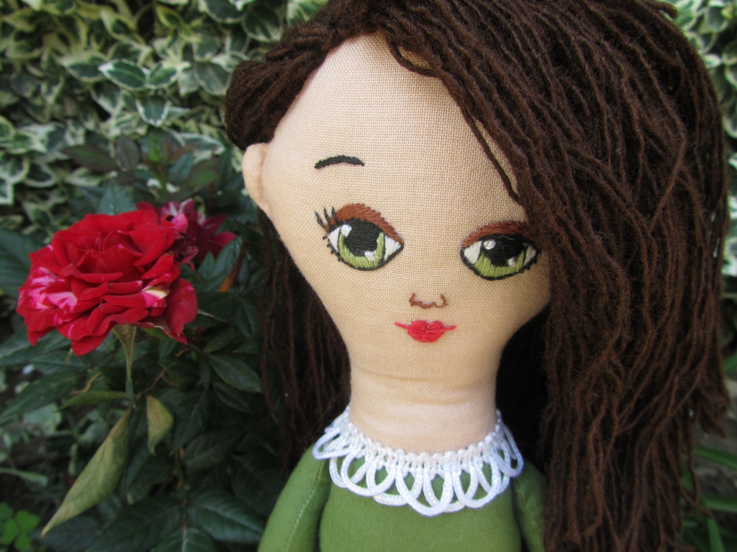 Hand jessecmault doll face pdf tutorial for childrens toys