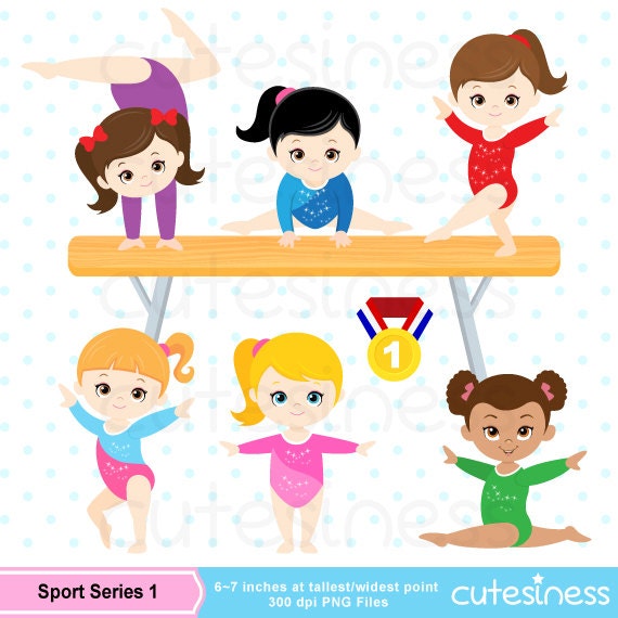 Gymnastic Clipart Gymnastic Clip Art Gymnastic Girl Clipart