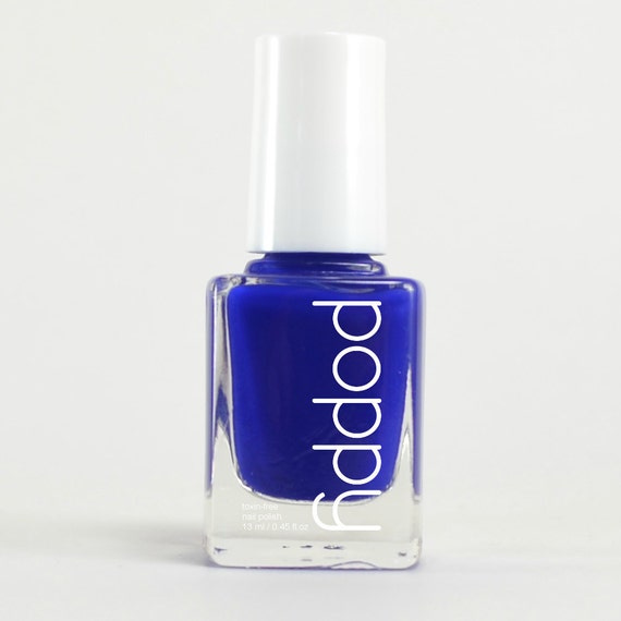 Bijoux 151  - 5 Free Nail Polish, Vegan - Blue, Cerulean