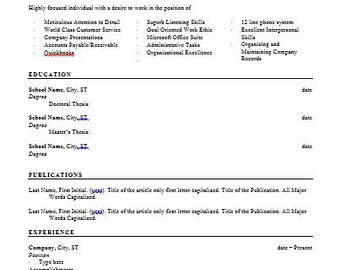 Professional Hancrafted Curriculum Vitae with Photo in Header