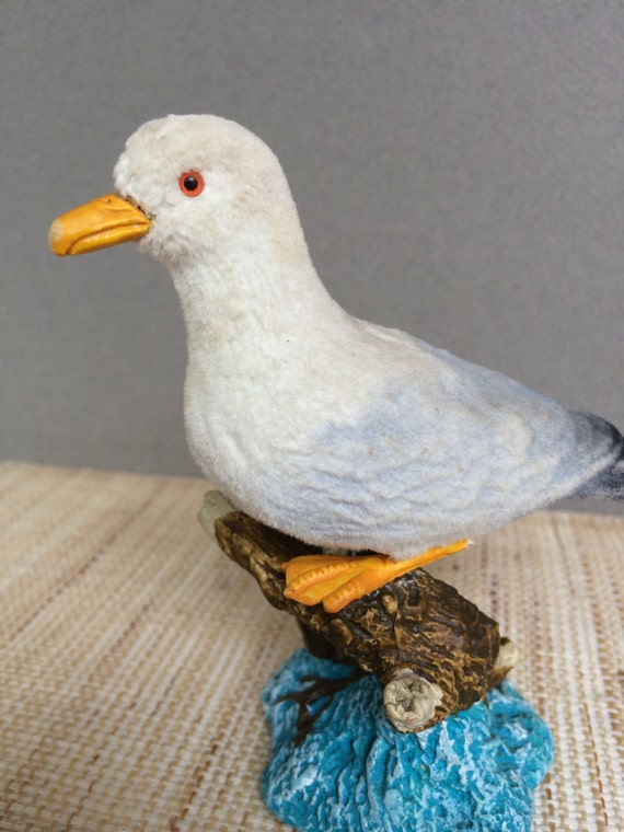 miniature seagull figurine