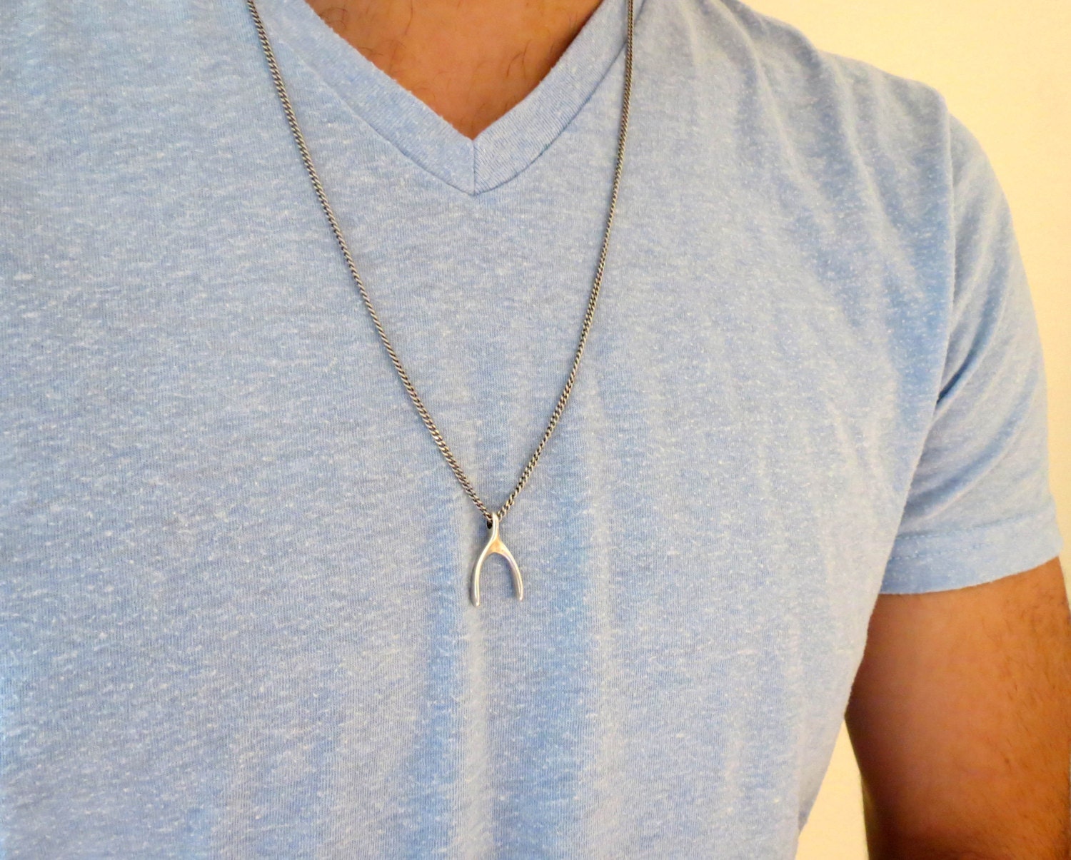 Men's Necklace Men Silver Necklace Men's Jewelry