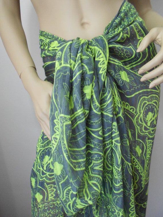 Soft Cotton Scarf Beach Cover up Pareo Scarf Mothers by