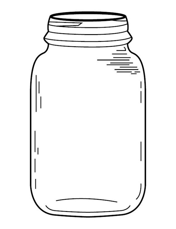 jar coloring pages - photo #7