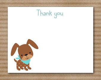 popular items for dog thank you notes on etsy