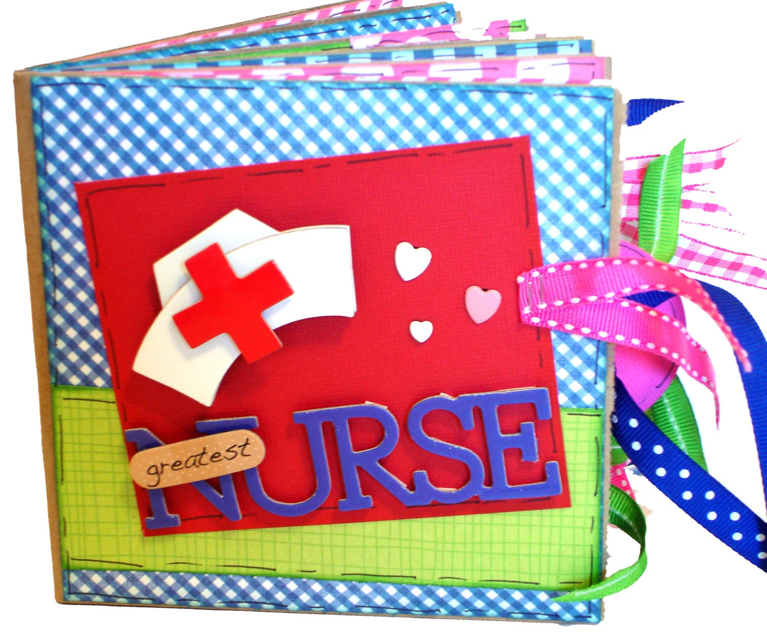 Greatest Nurse Scrapbook Photo Album Paper Bag Album