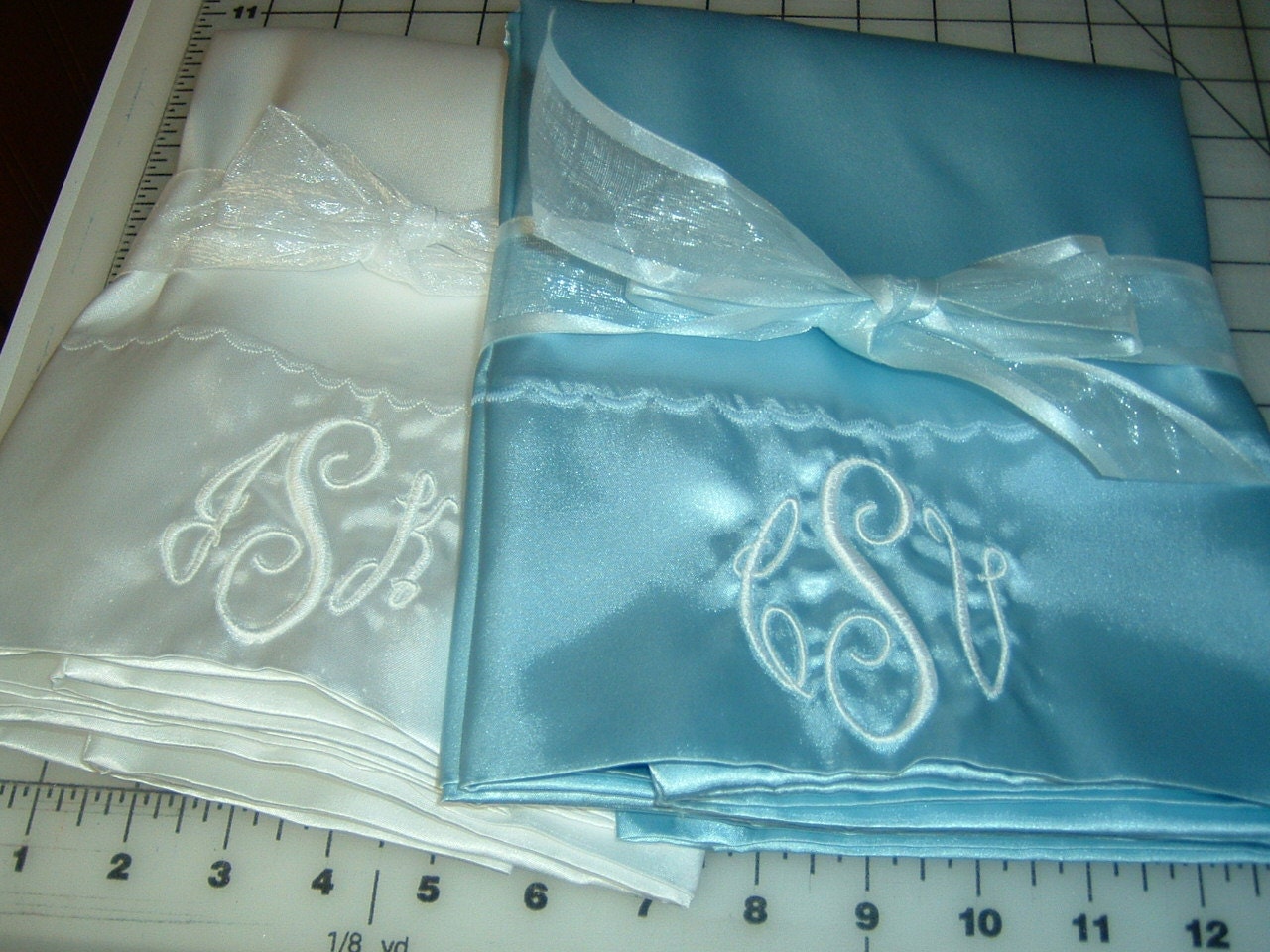 Satin Pillowcase Monogrammed