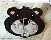 Christmas In July Sale Beaver felt puzzle Il_170x135