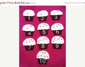 Christmas in July Sale Cupcake puzzle number counting Memory game made with felt Il_170x135