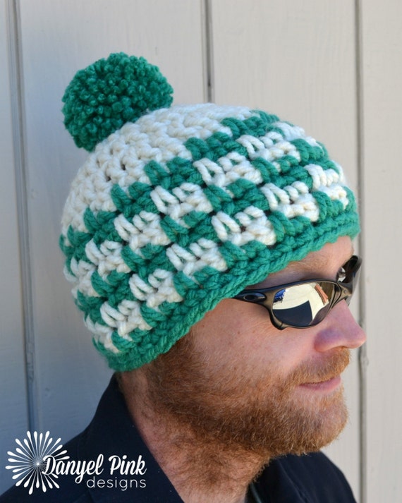 ski pattern crochet hat PATTERN chunky DanyelPinkDesigns cap Rainier ski CROCHET by Hat