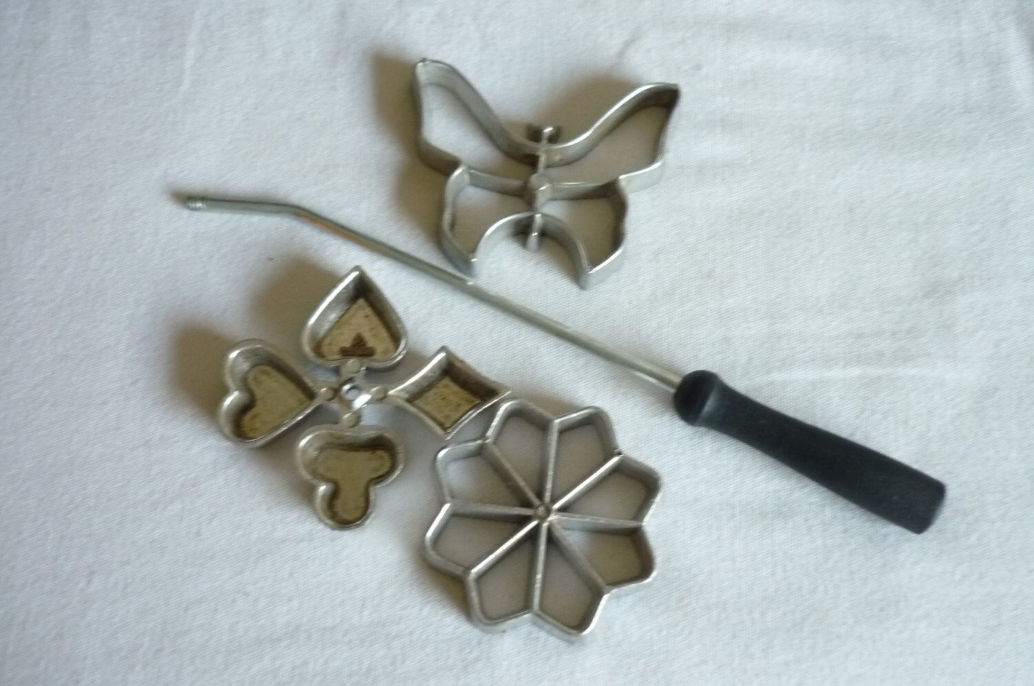 Vintage Rosette Mold Timbale Iron timbale makers by WenziPlace