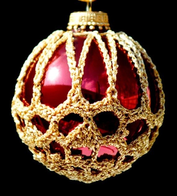 crochet christmas ornament covers pdf pattern from book crochet christmas ornament covers pdf pattern from book