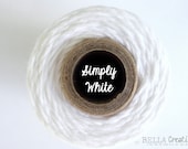 SALE - Simply White Twine by Timeless Twine - 1 Spool (160 Yards)
