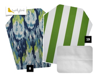 Reversible Mei Tai Carrier - Painted Hues and Green Stripes