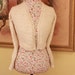 Custom listing for Hildreth / Kate Middleton Angora rabbit hand knit v-neck No buttons long sleeve cropped/ bridal bolero/ IVORY in size 4
