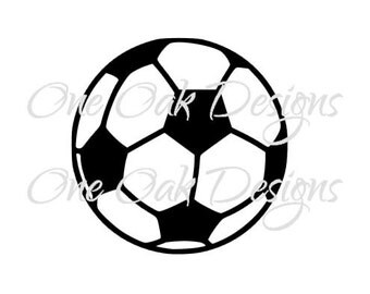 Soccer Ball SVG file, DXF, PDF, ai, eps, png, jpg, svg file for Cameo V2 & V3, svg file for, Cricut and other electronic cutters