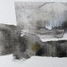 Abstract Black and White Watercolor Painting -- "Painting 588"