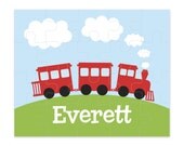 Personalized Train Puzzle - Kids Puzzle - Train Il_170x135