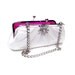Snowflake Winter White Bridal Purse-ready to ship /christmas/holiday wedding