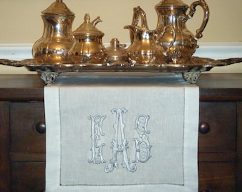 Monogrammed Table Runner