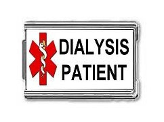 Dialysis Patient Medical Alert Italian Charm for your Italian Charm ...