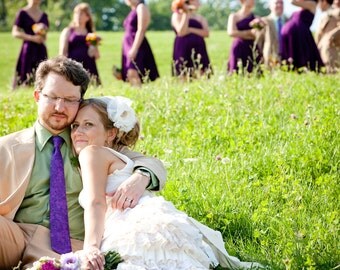 Purple Wedding Neckties, Purple Neckties, Mens Neckties