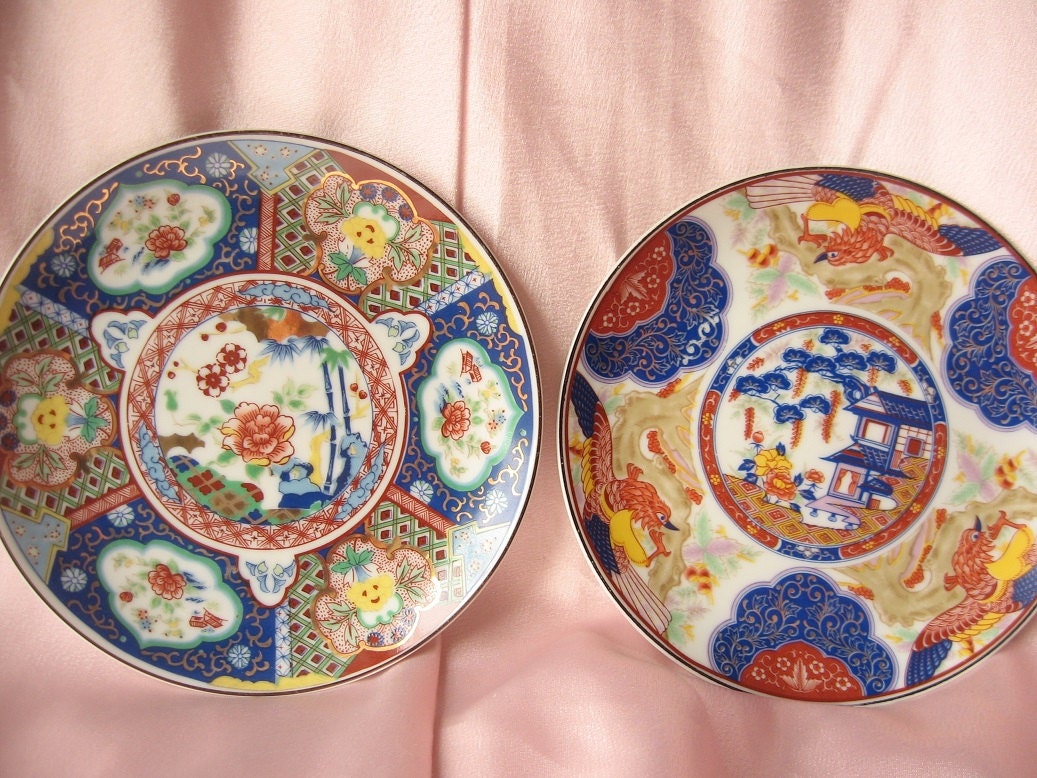 Vintage Decorative Japanese Plates