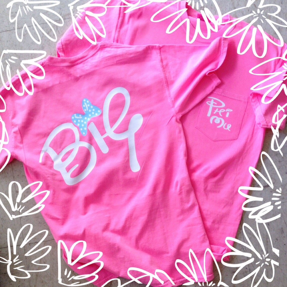 pink big little shirts