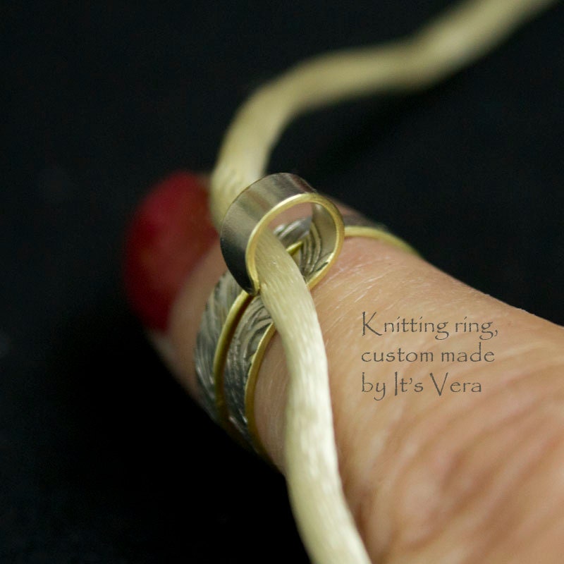 Knitting ring crochet gifts knitting gifts crochet ring