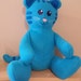 blue tigey plush