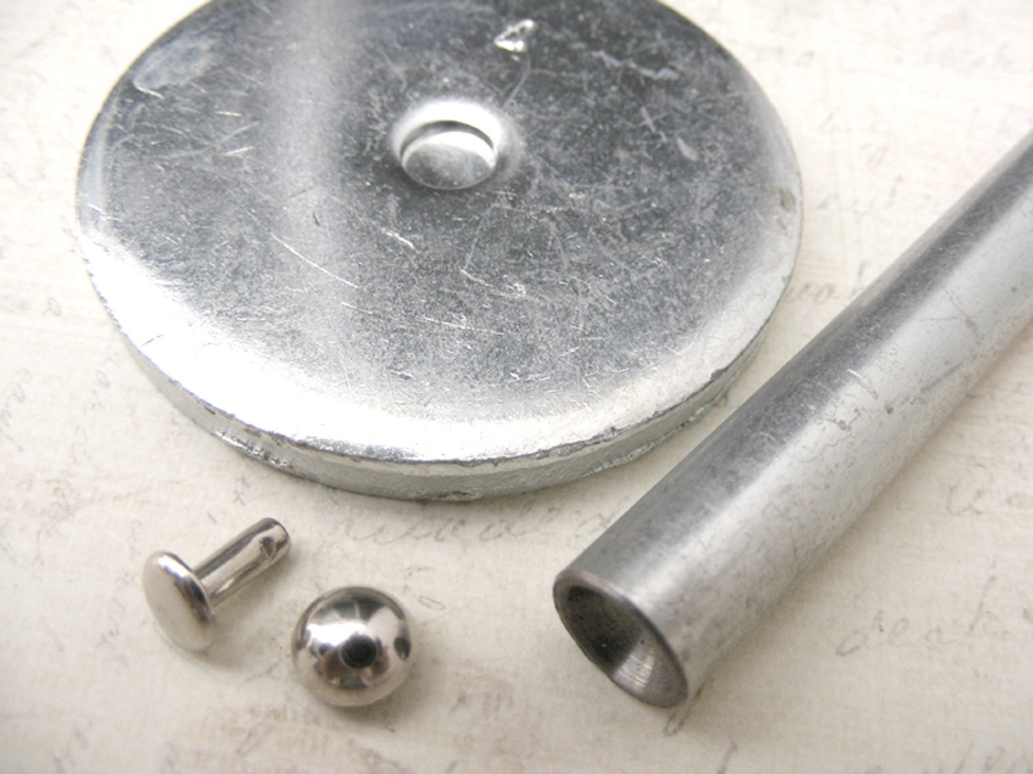 7mm double cap DOME Rivet setter tool