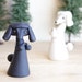 Black Poodle Figurine by Bonjour Poupette