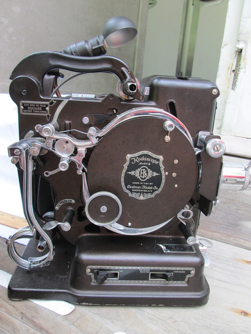 Vintage Kodak Kodascope Model B Movie Film Projector-Reel to