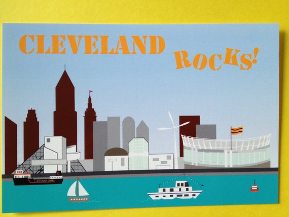 Cleveland Mini print