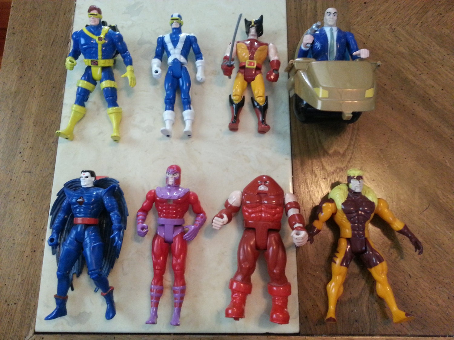 Vintage Lot of 8 XMen Action Figures Charles by MyYiayiaHadThat